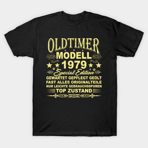 OLDTIMER MODELL BAUJAHR 1979 T-Shirt by SinBle